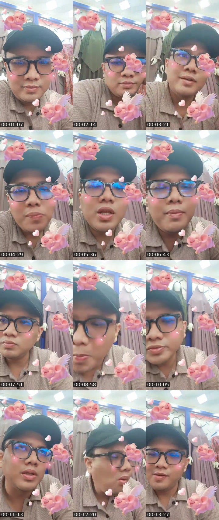 Contact-sheet preview of 🍏 ZARR LUXE's MICO Live recording