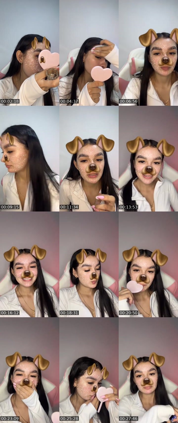 Contact-sheet preview of 𑣲𝐋𝐮𝐮🤎ᴸ's MICO Live recording