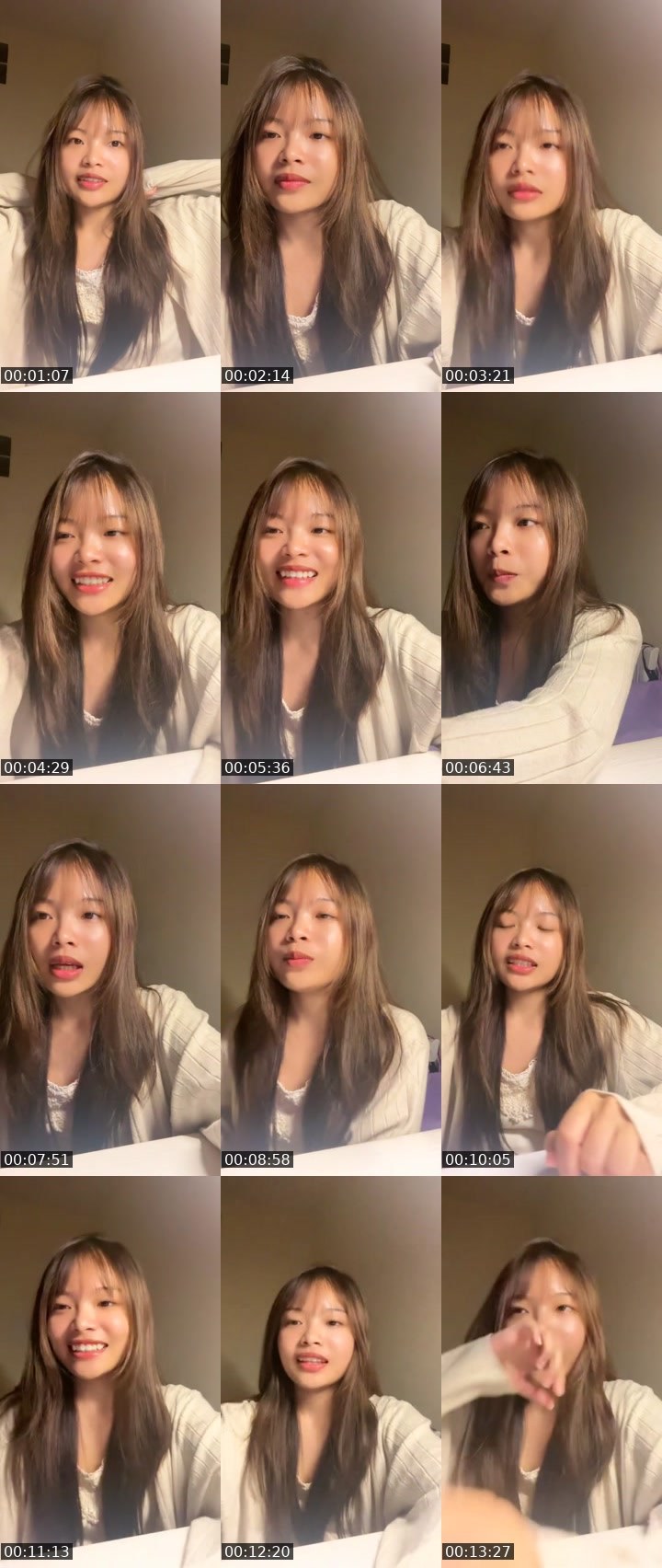 Contact-sheet preview of 🥕🐰 Fiona - New VJ | เดียร์'s MICO Live recording