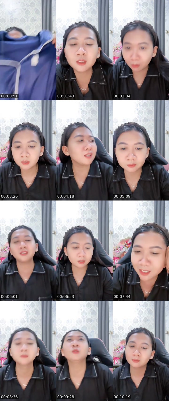 Contact-sheet preview of ᴮᶜ 🌝 ❖ NANA BANANAˢᵖᵃʷⁿ's MICO Live recording