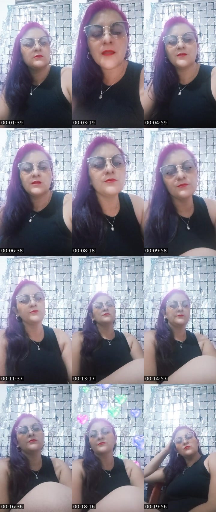 Contact-sheet preview of 💠🦋ᷮ𝓢ᴮCamila🌻's MICO Live recording