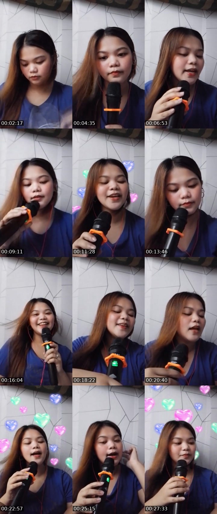 Contact-sheet preview of 🐼Nida♕ͧᵏ🎱ᵂᵃᵛᵉˢ's MICO Live recording