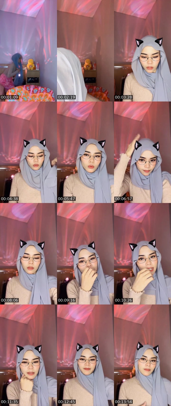 Contact-sheet preview of 🐦‍🔥🫧Zoraaaᴺᵒᶻᵃ 🩷's MICO Live recording