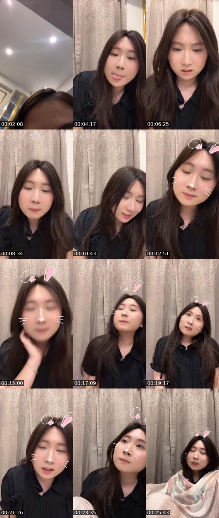 Contact-sheet preview of ᶜʳᵒʷ janee's MICO Live recording