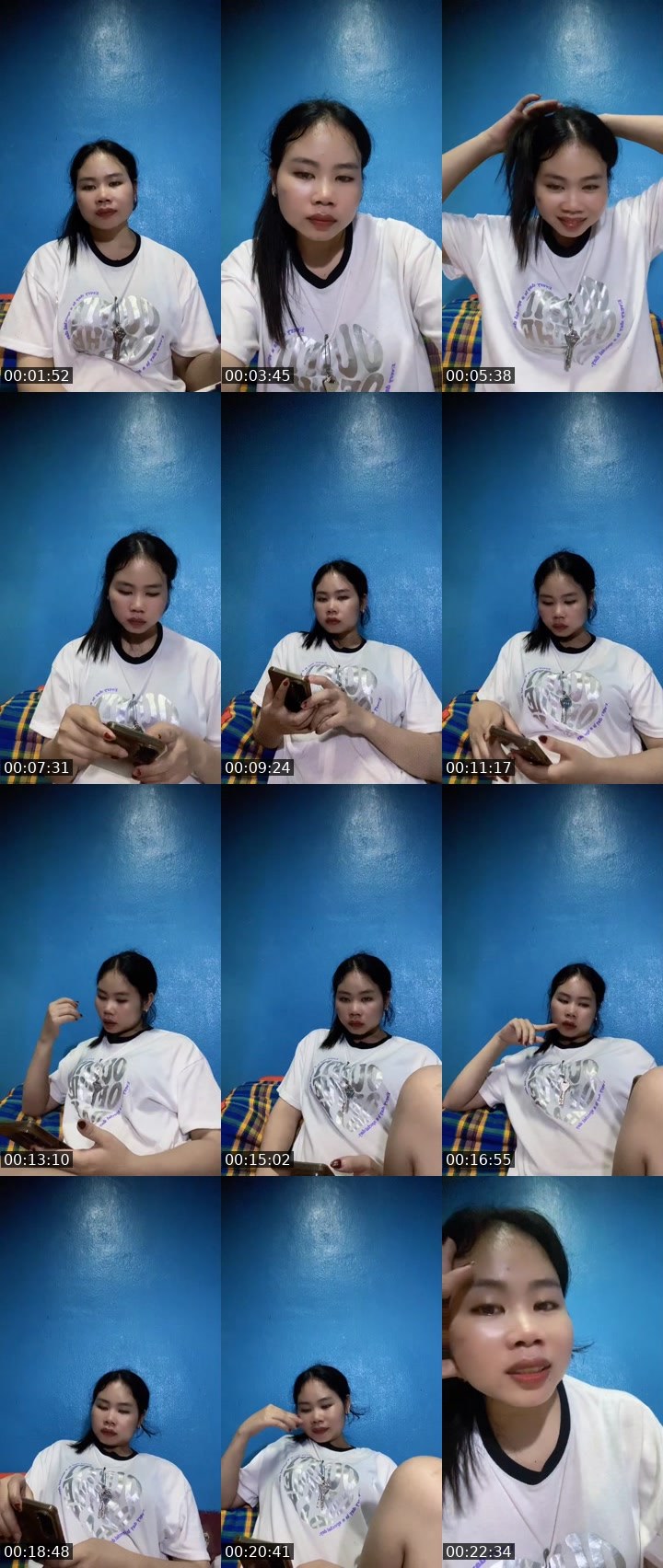 Contact-sheet preview of 🐚หวาน🌻{BRB }🌷's MICO Live recording