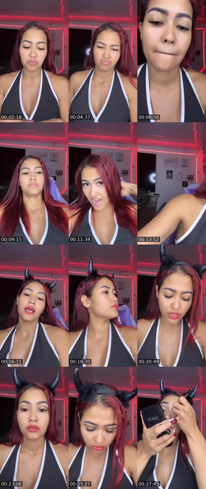 Contact-sheet preview of 🐊🧜🏽‍♀️𝒲♛ღ𝒹🐺🦈🩵🥷🪫🔋's MICO Live recording