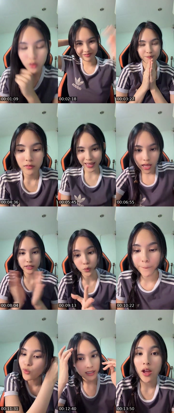 Contact-sheet preview of [🧋] milktea new vj: ferna ✿'s MICO Live recording