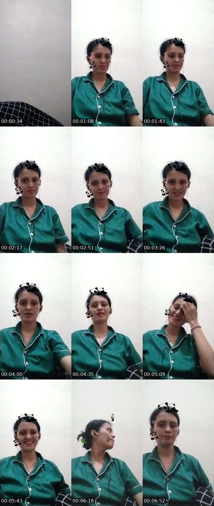 Contact-sheet preview of ❤️INHA💟M4N481❤️ᵗⁱᵗᵃⁿˢ😇's MICO Live recording