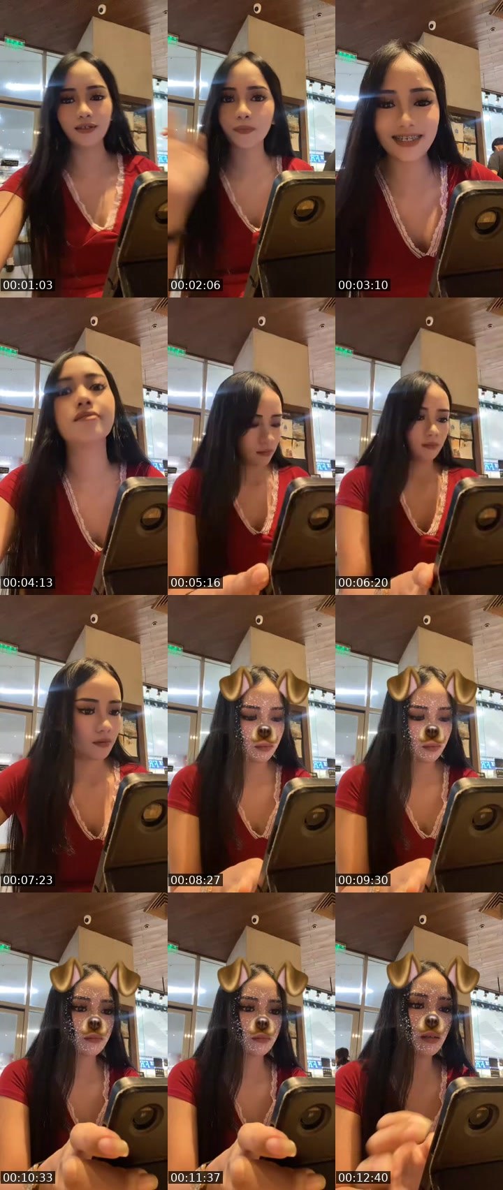 Contact-sheet preview of 🐞ᴸᴹRainé💠's MICO Live recording
