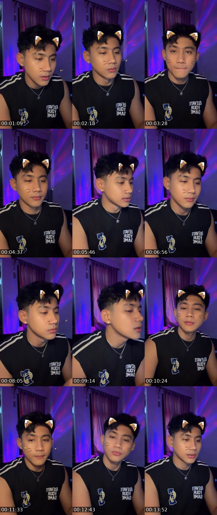Contact-sheet preview of MARUUU★🍪ᴮʸᴼᴺᴰ's MICO Live recording