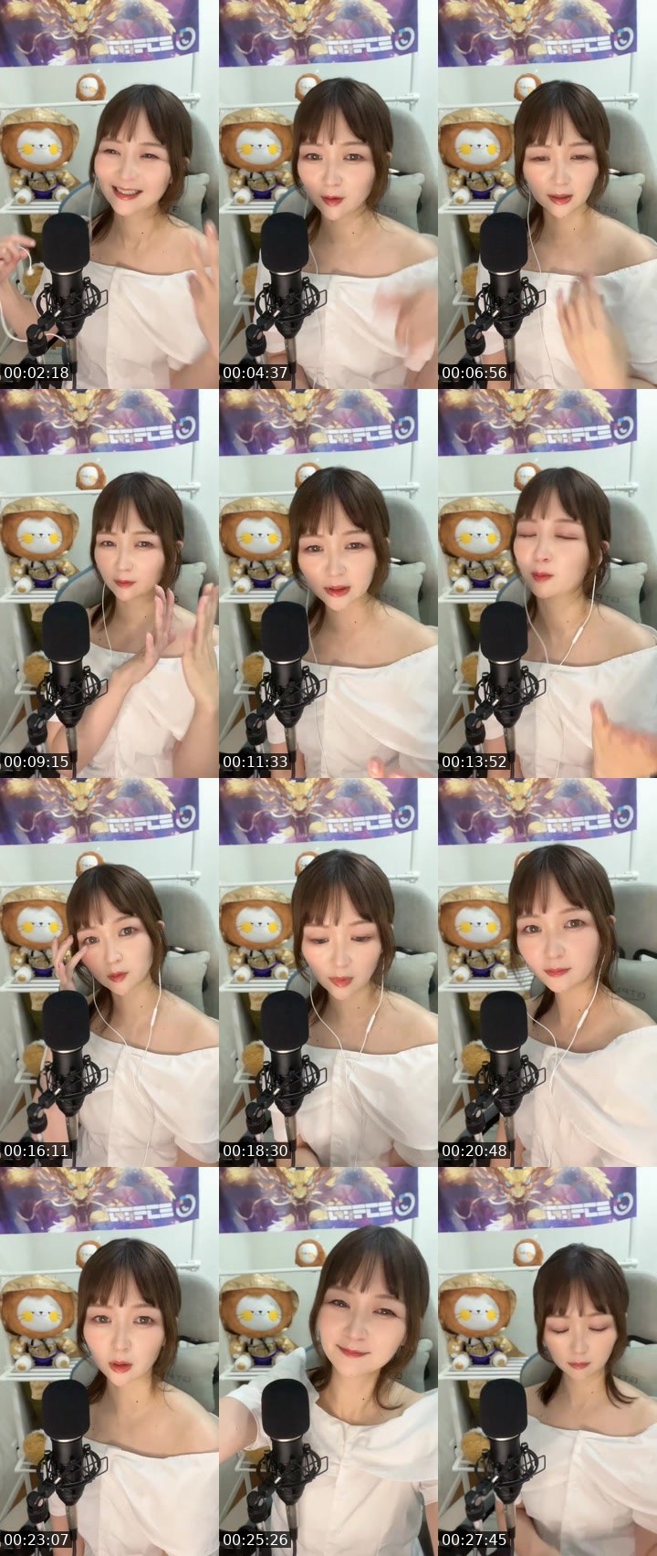 Contact-sheet preview of うにいくら🦓🥝's MICO Live recording