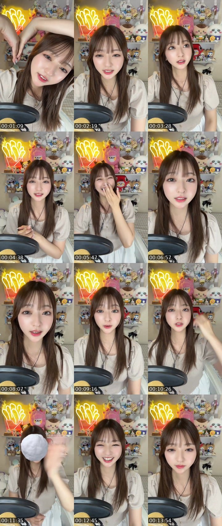Contact-sheet preview of こまち🍟501's MICO Live recording