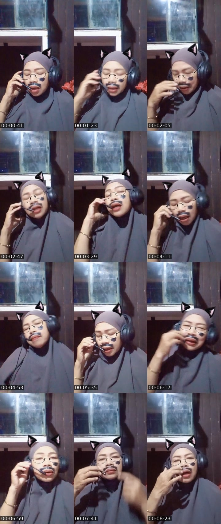 Contact-sheet preview of 🎠🧊Bunang°ᴹᴳᴿ's MICO Live recording