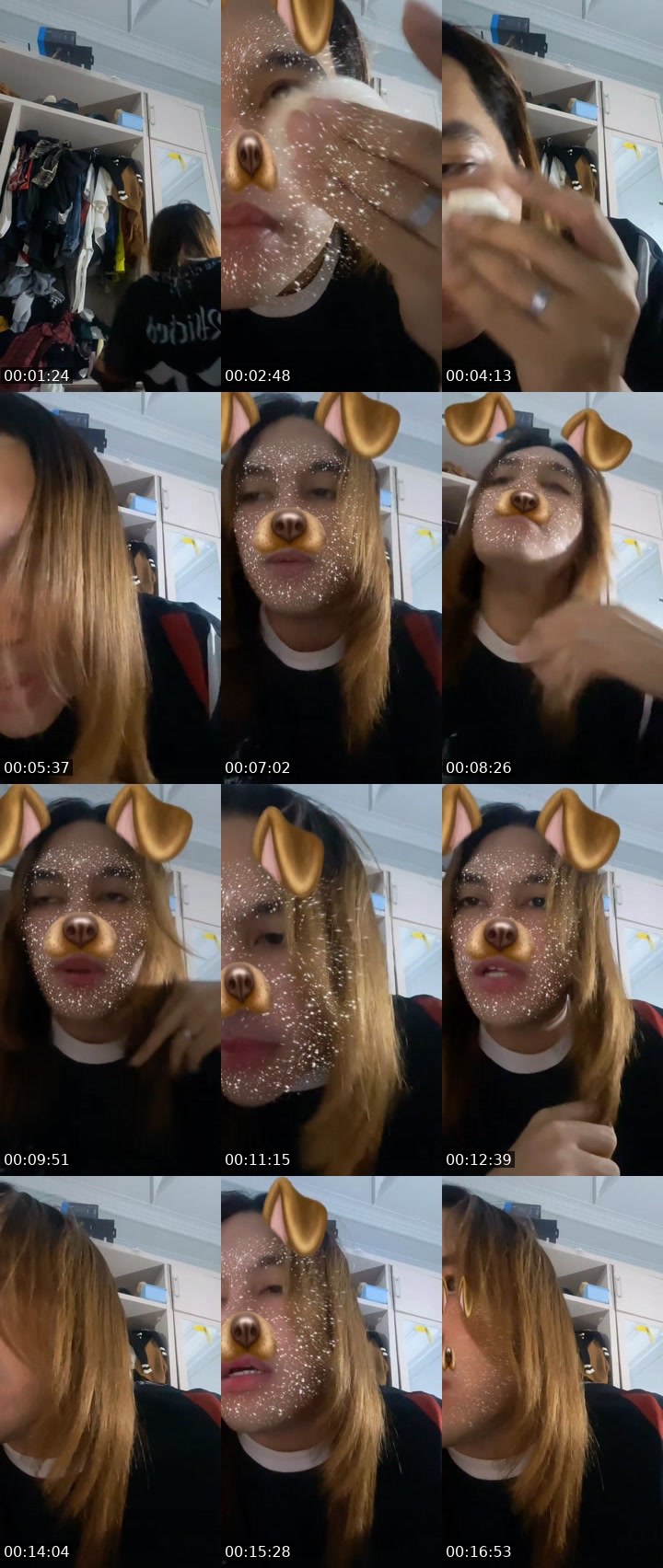 Contact-sheet preview of 👶🏻Fikynikiᴺᵒᶻᵃ🌹✨'s MICO Live recording