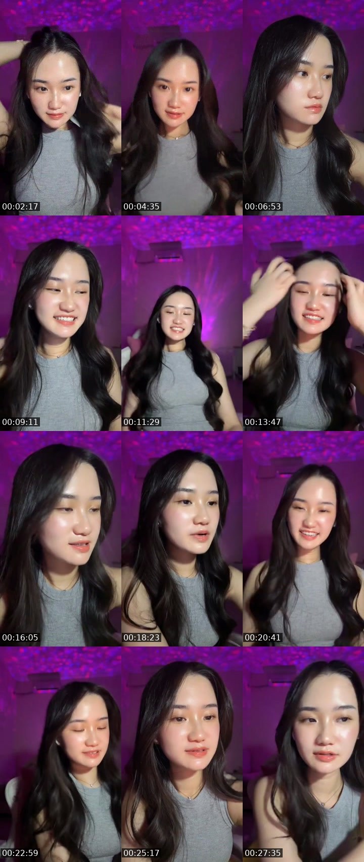 Contact-sheet preview of 🍀 Emily Kim 🔖😈ᴱᴸᴵᵀᴱ's MICO Live recording