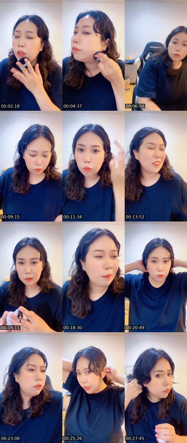 Contact-sheet preview of おわりちゃん🦧🔚's MICO Live recording