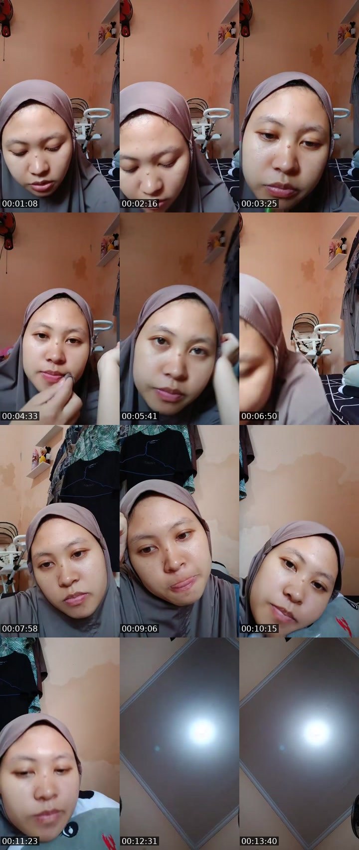 Contact-sheet preview of ᴺᴰMama_syila🌸 pk tgl 16 19.00's MICO Live recording
