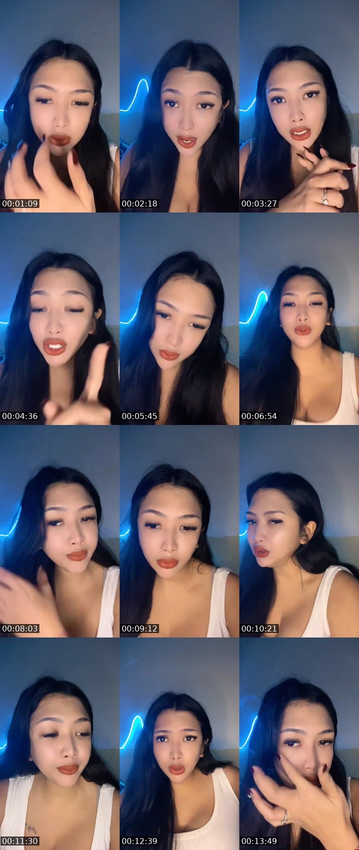Contact-sheet preview of 👑Melly ᴳʷᵐ PK tgl 9(20.30)'s MICO Live recording