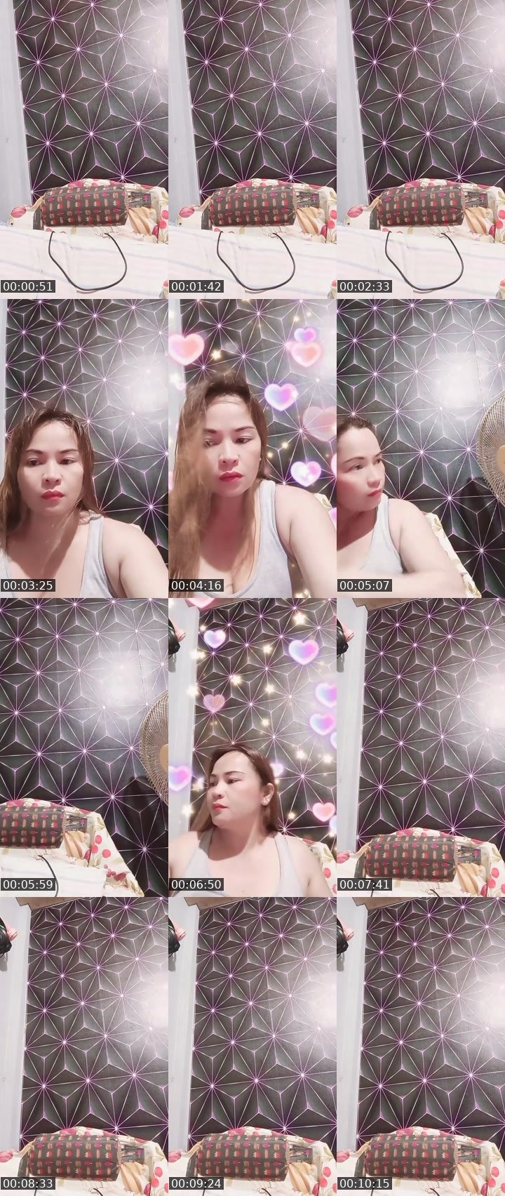 Contact-sheet preview of 🦋Ms.Ghin🦋ᴺᵉʷ🌟ˢᵀᴬᴿ's MICO Live recording