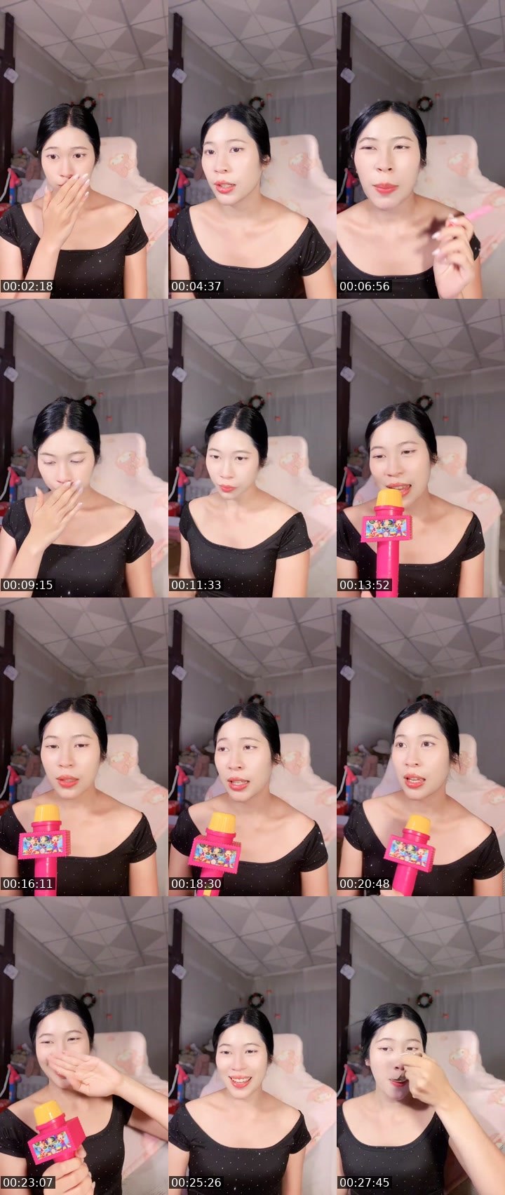 Contact-sheet preview of [Pink]  Pimmaji🐝 🎀's MICO Live recording