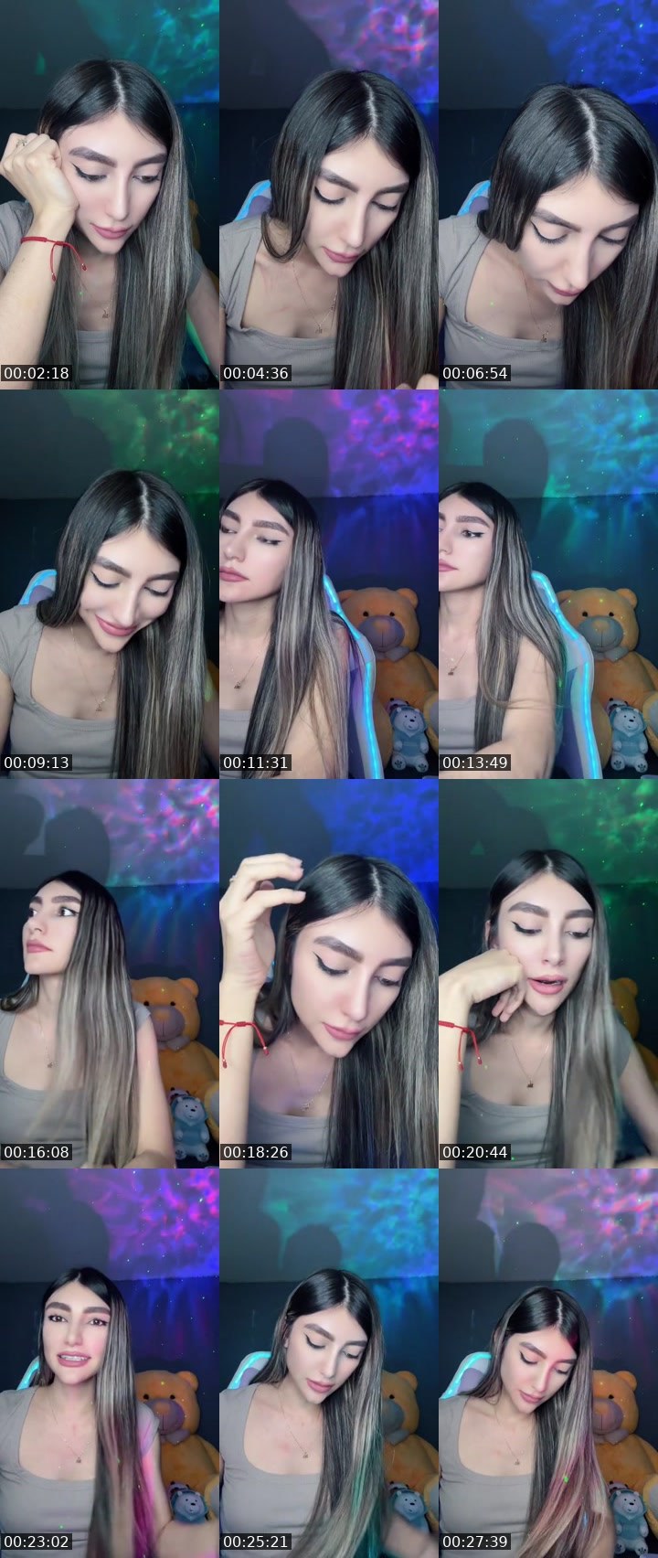 Contact-sheet preview of 🦋❥🌙𝐼𝓃𝒶🧝🏻‍♀️ᴹᵃᵍ💞👑's MICO Live recording
