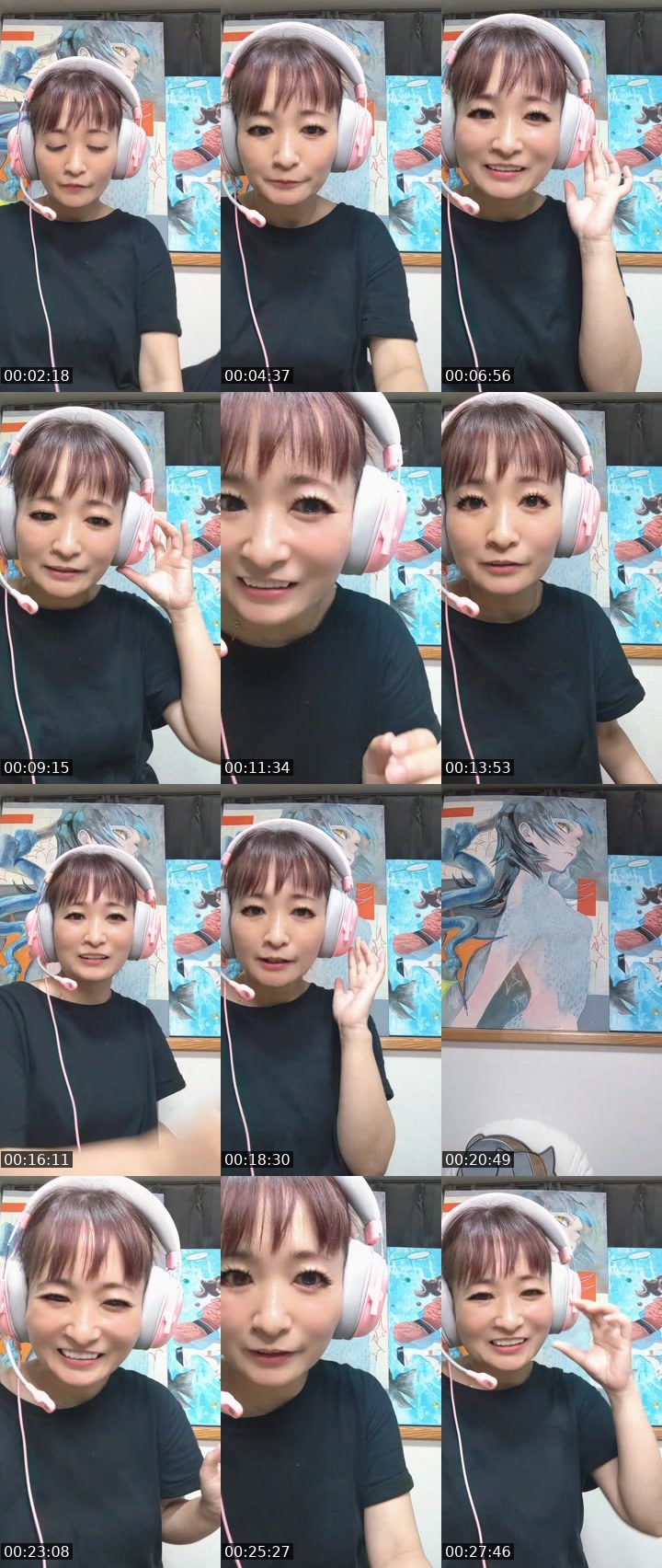 Contact-sheet preview of 花🌸🐝's MICO Live recording