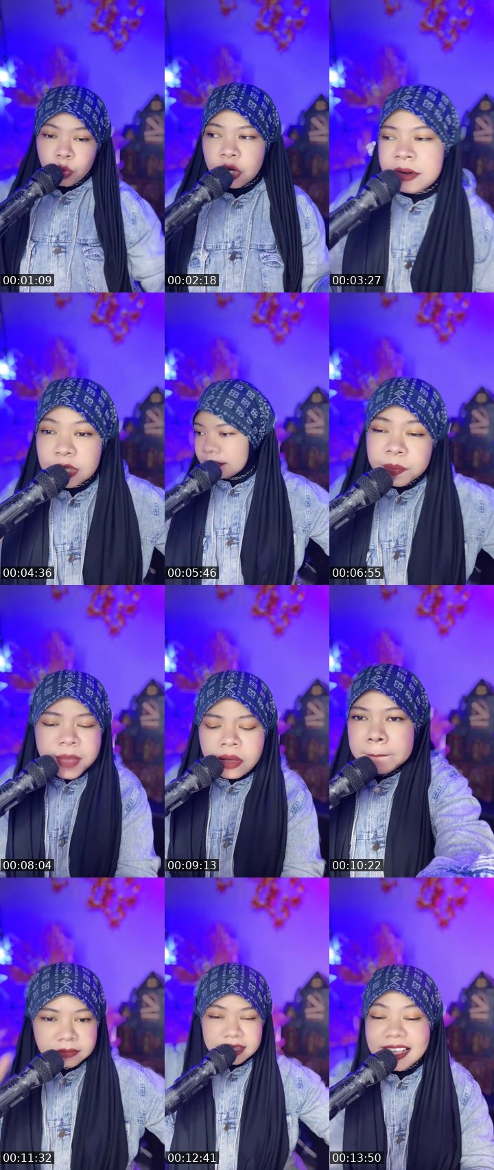 Contact-sheet preview of Rara🦅👮‍♀️ᴮᵃˢˢ's MICO Live recording