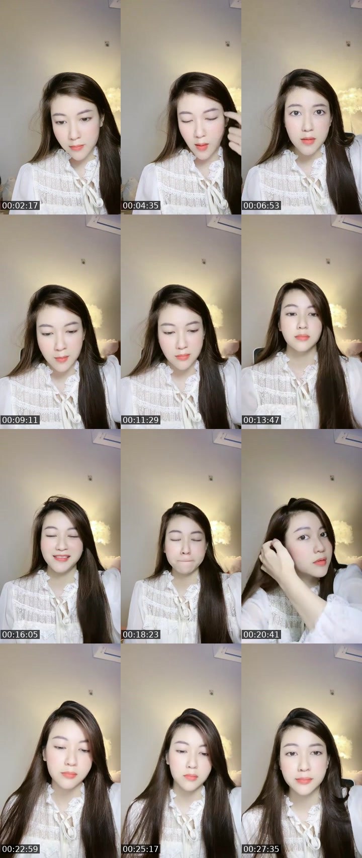 Contact-sheet preview of [🌟Ni] Milk ☔️'s MICO Live recording
