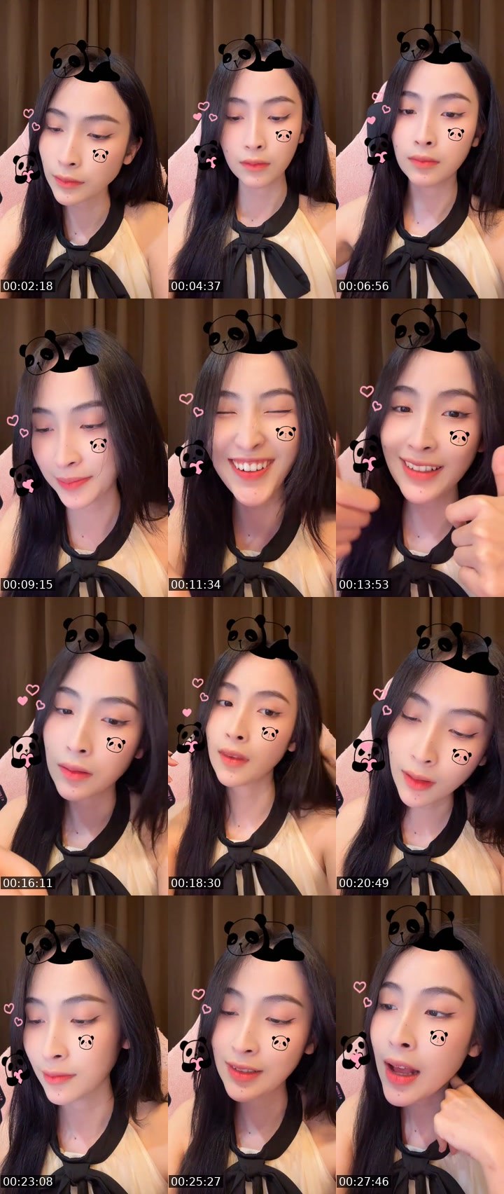 Contact-sheet preview of New VJ PRAEW🐾🍇's MICO Live recording