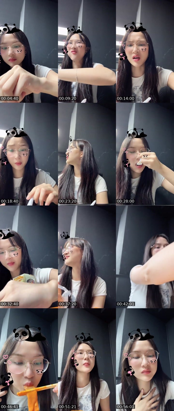 Contact-sheet preview of Nadearโว้ย🤍🌷🦋⋆🅱🅴🅴⋆'s MICO Live recording
