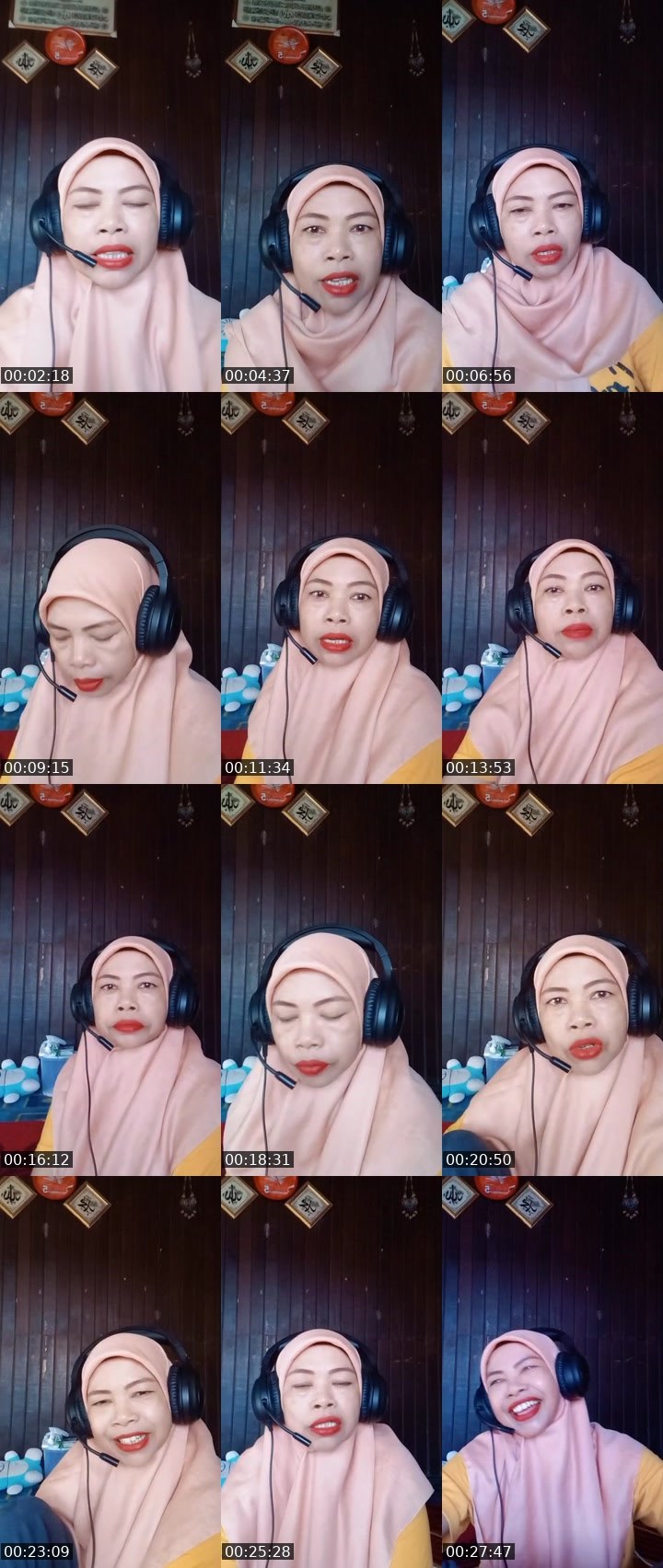 Contact-sheet preview of 🎠🧊Bunang°ᴹᴳᴿ's MICO Live recording