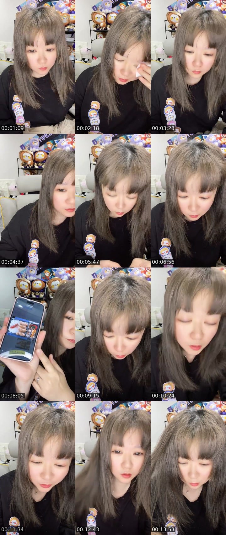 Contact-sheet preview of かすまるうどん🪿🫧's MICO Live recording