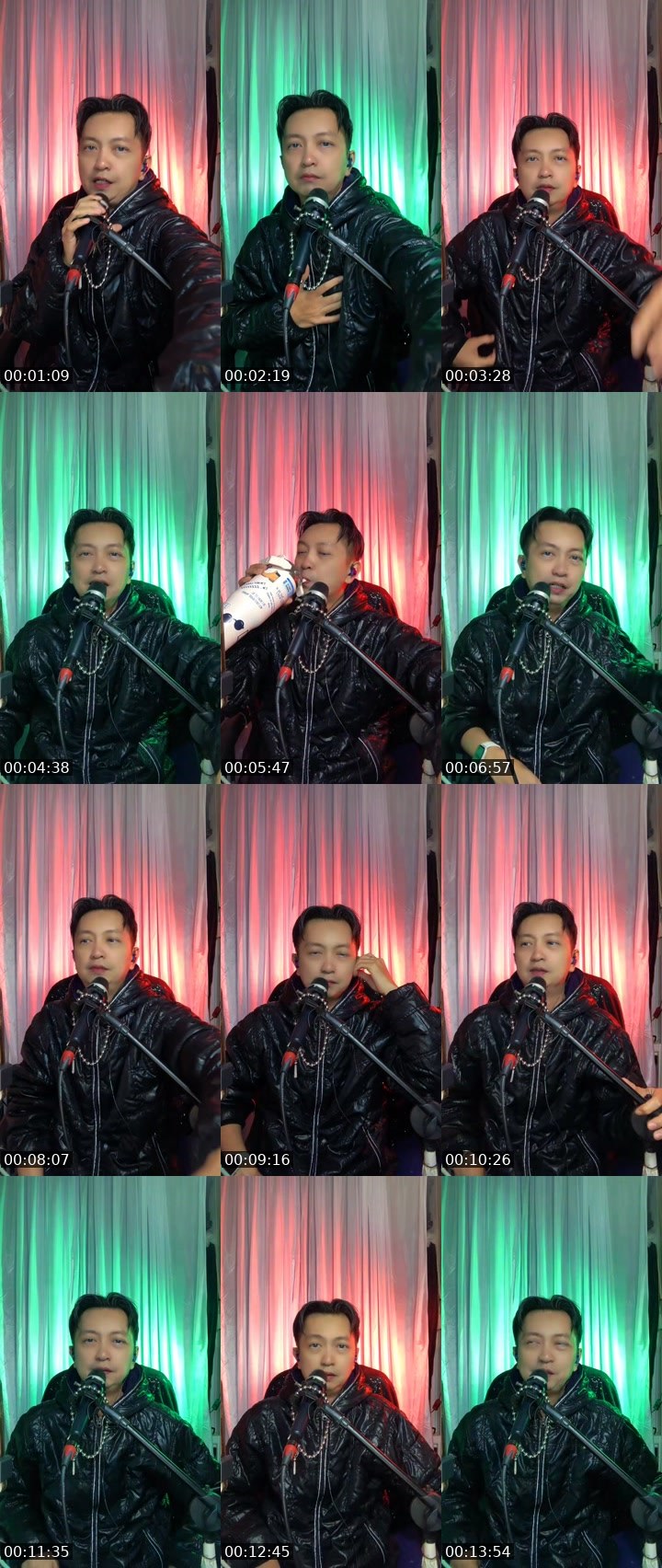 Contact-sheet preview of SINYO AFIS FIODA's MICO Live recording