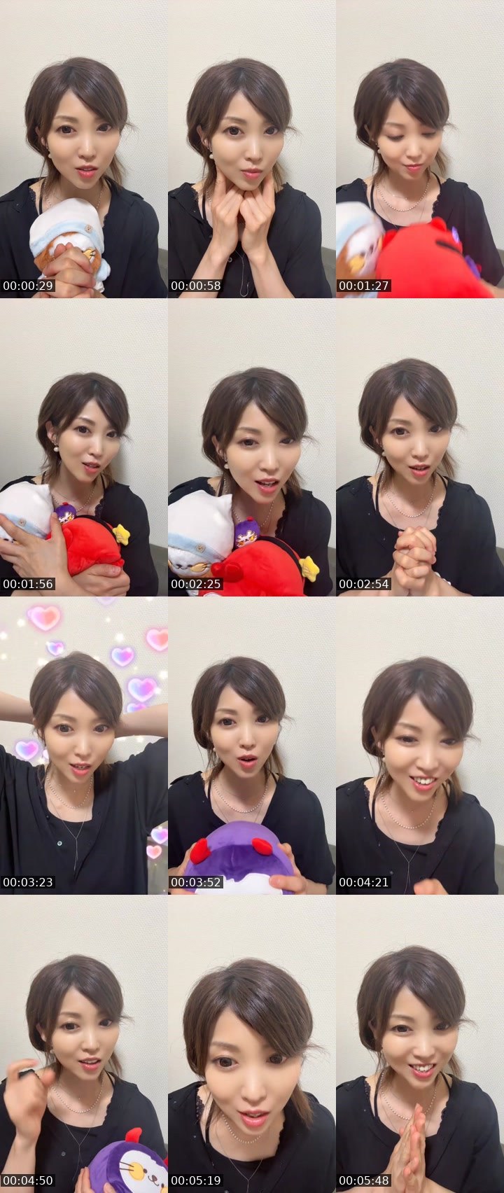 Contact-sheet preview of こん🛵🤍お休み🐑💤's MICO Live recording