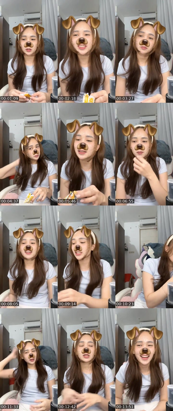Contact-sheet preview of ᶜʳᵒʷ BebeJess's MICO Live recording