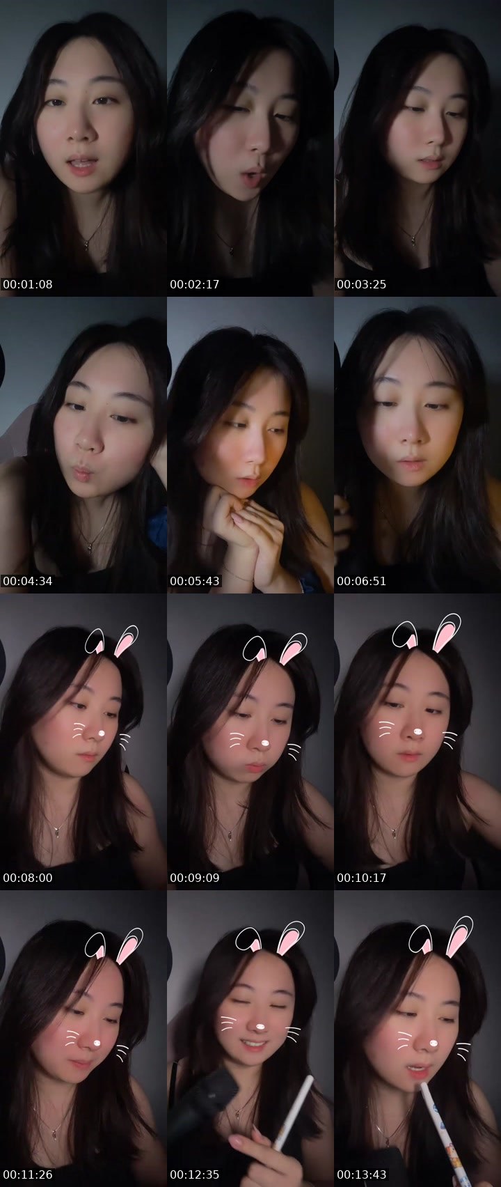 Contact-sheet preview of ᶜʳᵒʷ nyam 🎐😢's MICO Live recording