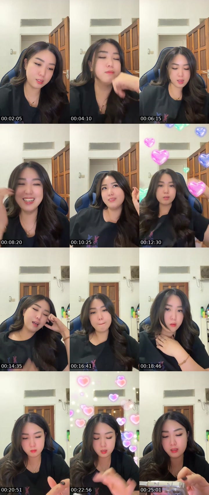 Contact-sheet preview of Michin ᴱᴸᴵᵀᴱ's MICO Live recording