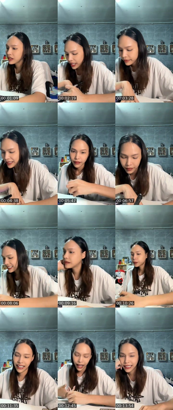 Contact-sheet preview of มิสมิ้นท์🌻 • [BRB New VJ]'s MICO Live recording