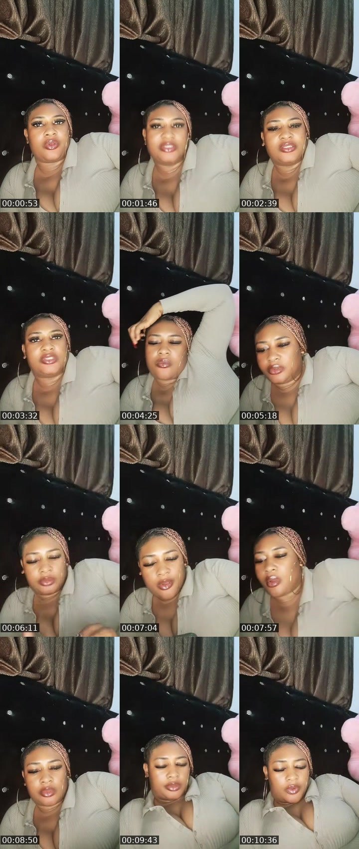 Contact-sheet preview of 💎👅 BMF X_B🖤🥷's MICO Live recording