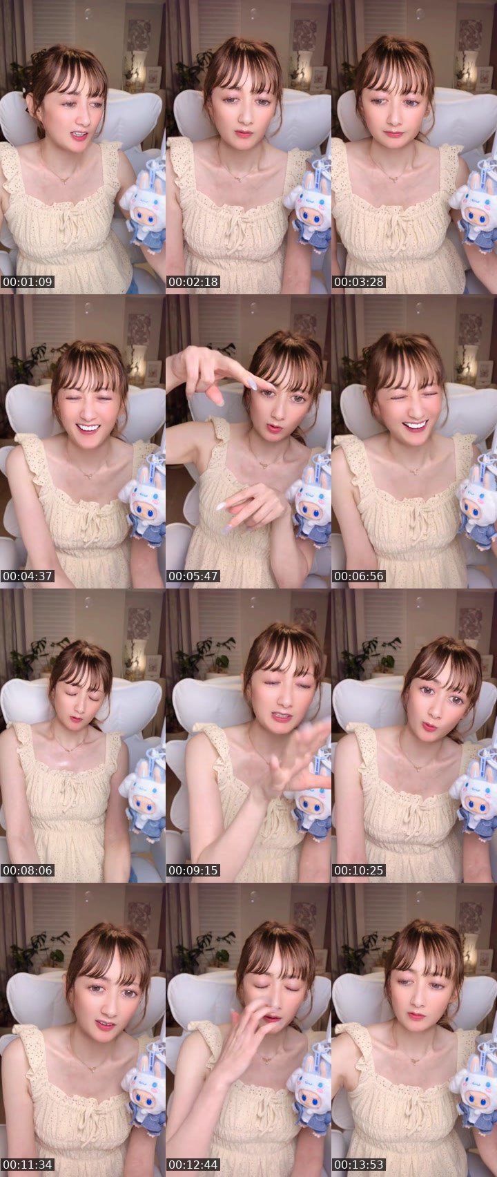 Contact-sheet preview of サラちゃん🍿💭's MICO Live recording