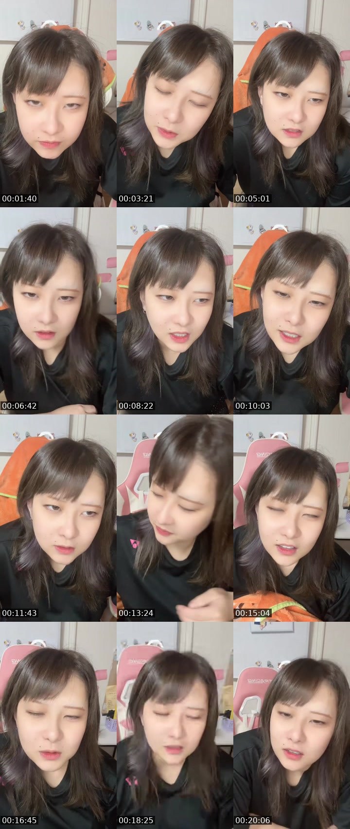 Contact-sheet preview of ゆら🐶🌭's MICO Live recording