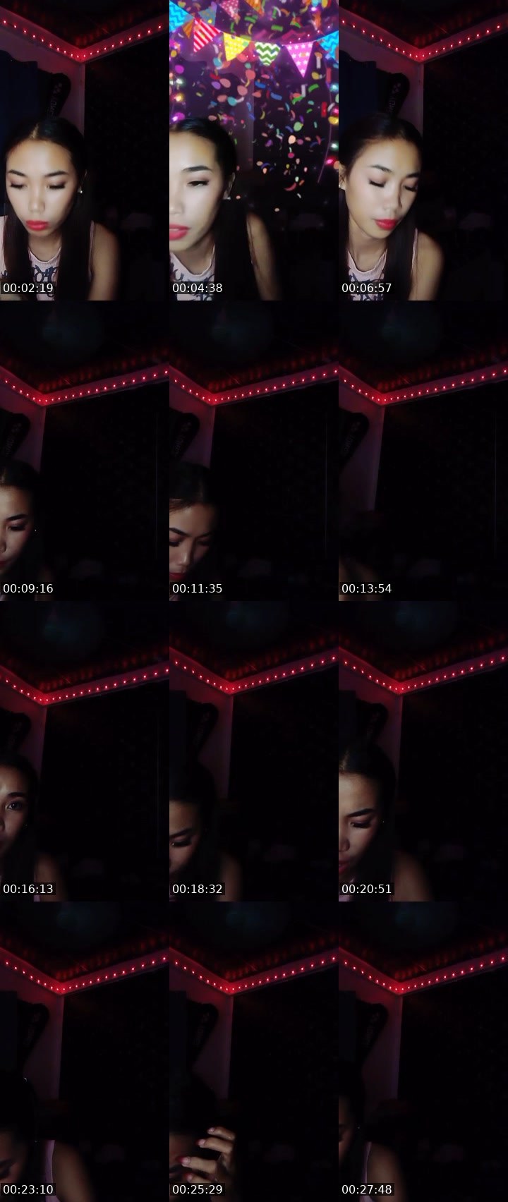 Contact-sheet preview of ☪️ÇHÍNÉÉ 🍀MHA7741's MICO Live recording