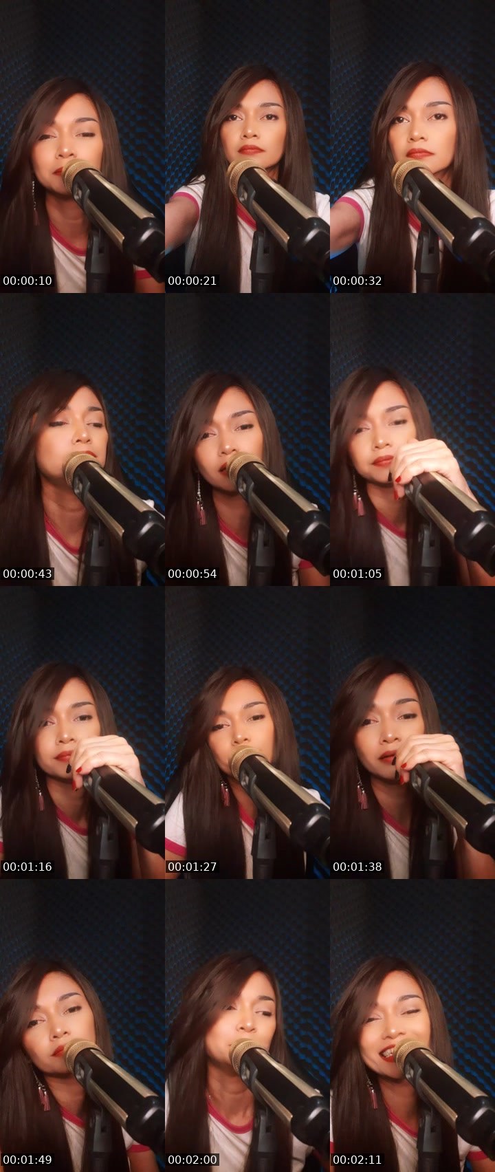 Contact-sheet preview of ༭Ðઙ̬̐ᥑ𓏲ּ𝄢Beautyona's MICO Live recording