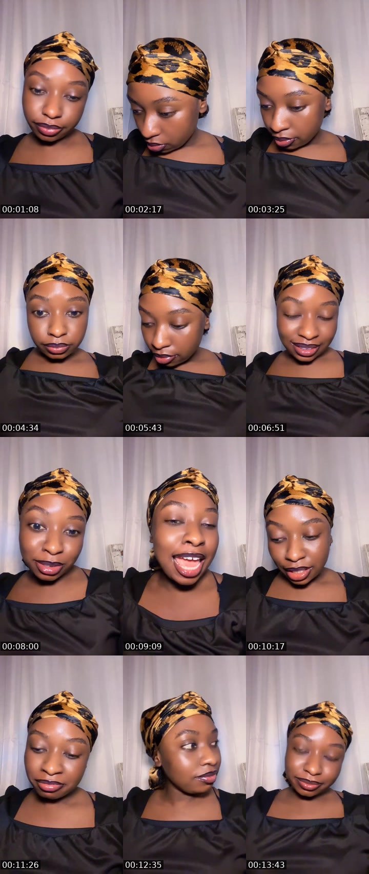 Contact-sheet preview of 🏹Khaleesi 1️⃣🆙's MICO Live recording