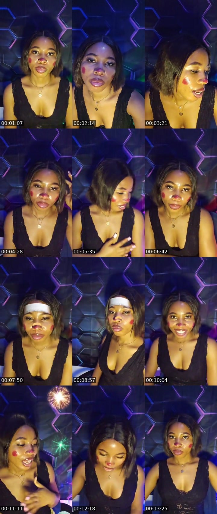 Contact-sheet preview of 🍑✨🅲🅷🅰🆁🅼🅸🅽🆀👻's MICO Live recording