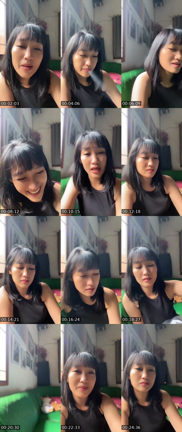 Contact-sheet preview of ᴶᴹ🧊Annabelle🧊's MICO Live recording