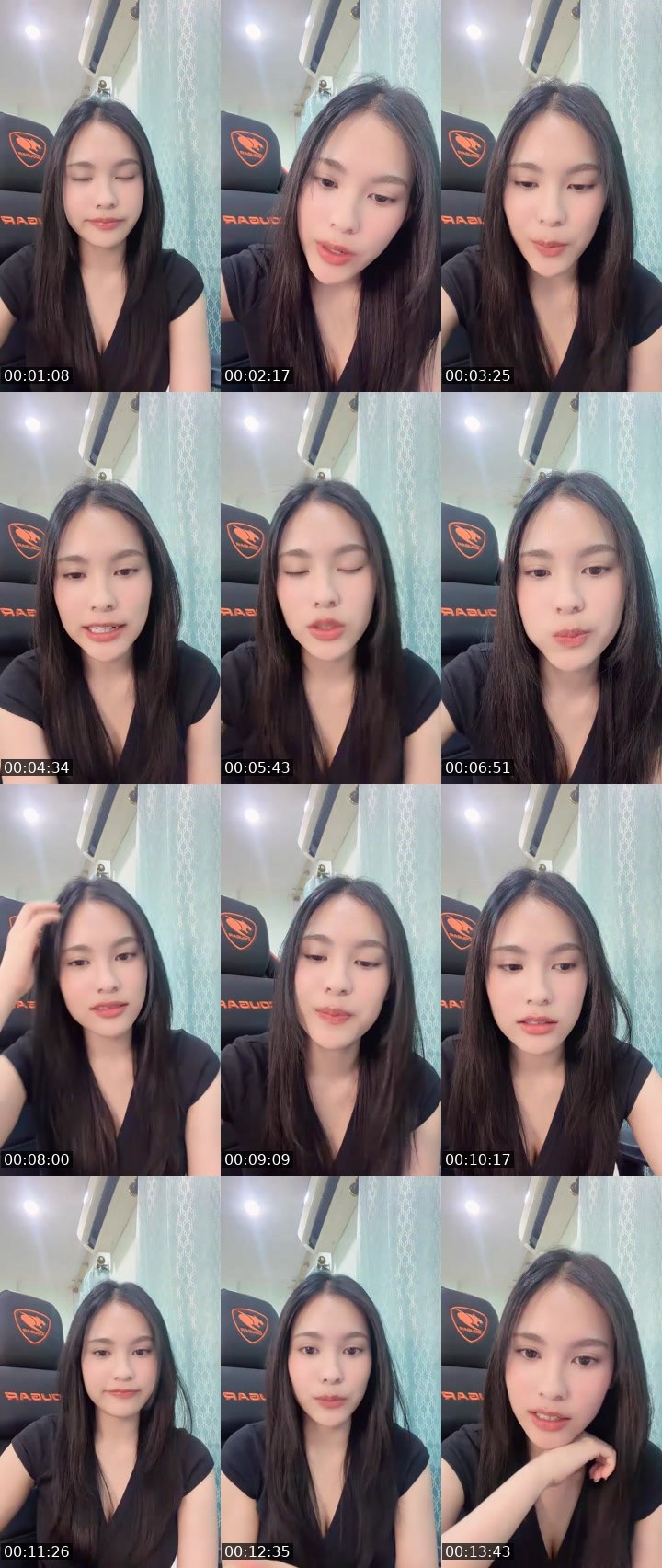Contact-sheet preview of [🧋] milktea new vj: ferna ✿'s MICO Live recording