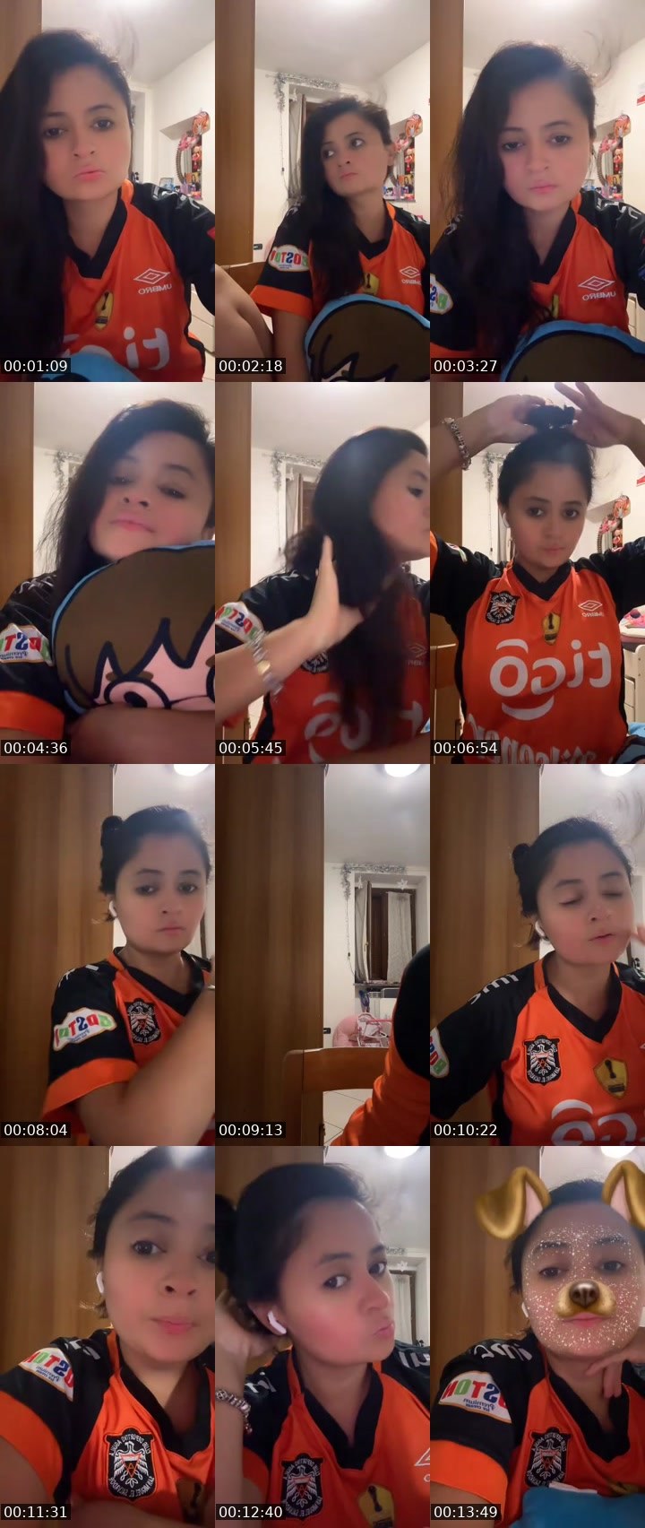 Contact-sheet preview of ⁿ𑁤ᒻupita🪭💃🏻🐦‍🔥🤫🐰's MICO Live recording