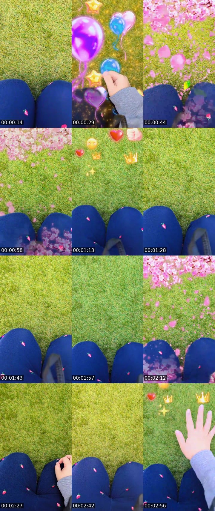 Contact-sheet preview of さくら🌸🍡's MICO Live recording