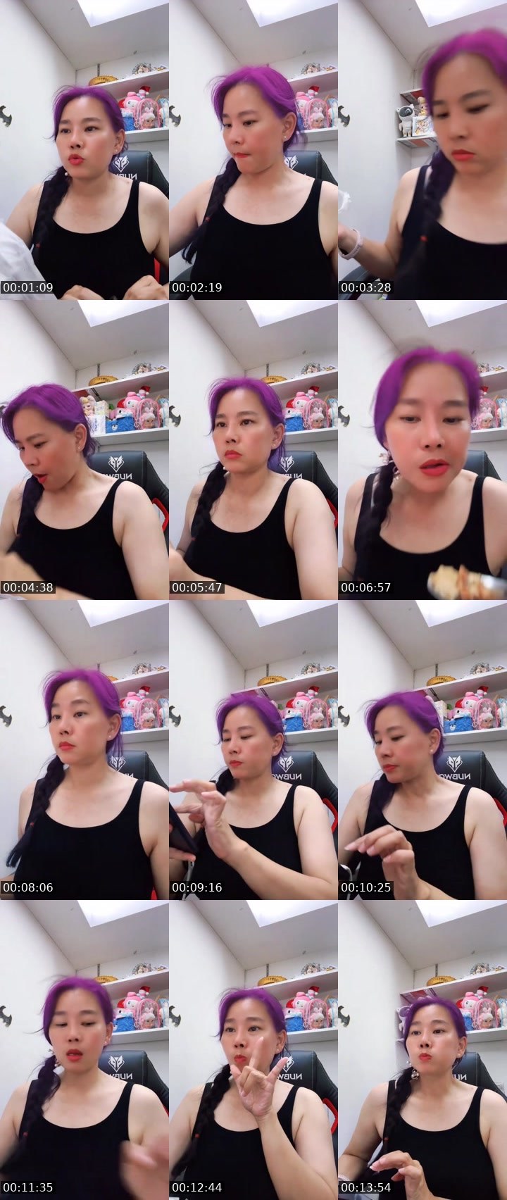 Contact-sheet preview of 🦉•Melody May's MICO Live recording